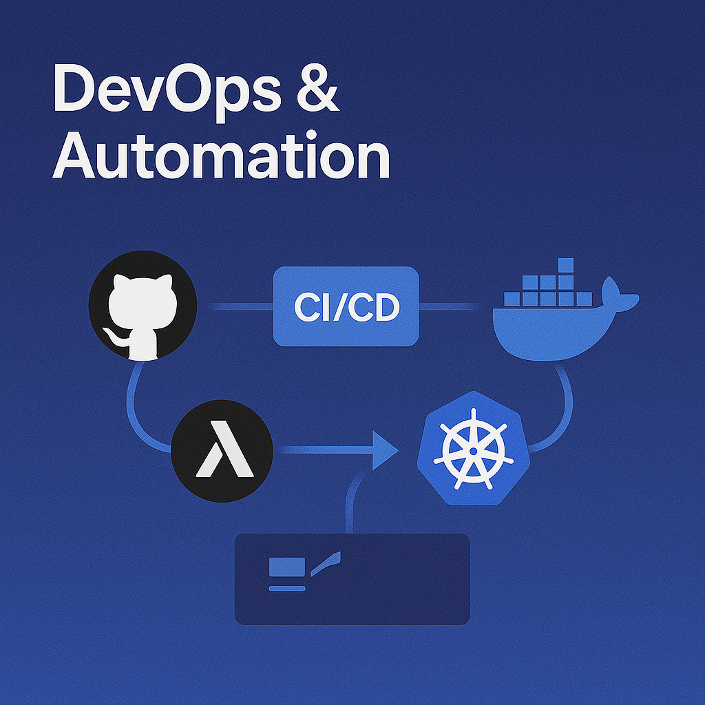 DevOps Workflow Diagram with CI/CD Pipeline
